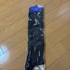 新品未使用　ミズノ　サッカーソックス　27〜29cm ブラックのサムネイル