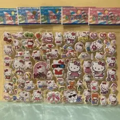 シール 5袋セット まとめ売り シールセット キャラクター ハローキティ
