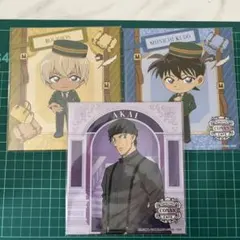 名探偵コナンカフェ セガラッキーくじ アートパネル 赤井秀一 工藤新一 バーボン