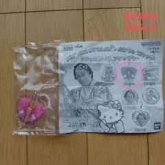 【新品】ふらっとめじるしアクセサリー　ハローキティー✕マツケンキーホルダー