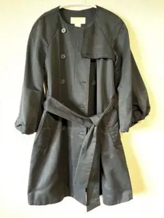 美品◼︎MICHAEL KORS トレンチコート ブラック XS/XPのサムネイル