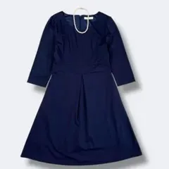 レジーナリスレ 神戸 きれいワンピース 美ライン 卒業式 卒園式 ネイビー