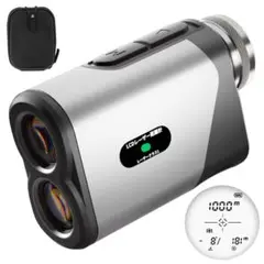 ゴルフ 距離計 ミニサイズ 距離測定器 6.5倍望遠＆大画面 0.05秒高速測定