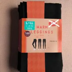 新品 WARM LEGGINGS L-LL 160デニール