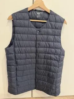 UNIQLO ULTRA LIGHT DOWN ダウンベスト M ネイビー
