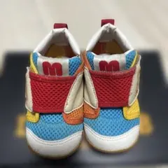 ミキハウス カラフル ベビーシューズ