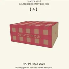 【抜き取りなし・新品】GELATO PIQUE HAPPY BOX 2026 A