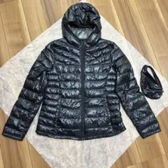 UNIQLO プレミアムダウン ウルトラライト 超軽量 ブラック 大きいサイズ