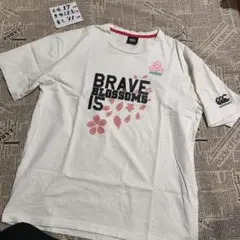カンタベリー ラグビー日本代表 BRAVE BLOSSOMS Tシャツ