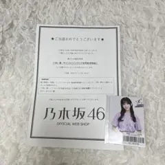 乃木坂46 池田瑛紗 12th YEAR BIRTHDAY LIVE ミニ生写真
