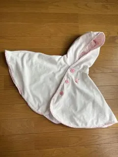 ミキハウス フード付きポンチョ F70-90