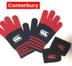 canterbury カンタベリー　手袋　グローブ　リストバンド　まとめ　セット