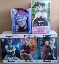 【未開封】鬼滅の刃　フィギュア5点セット