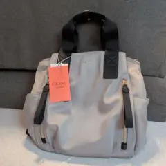 FIRANO 2way リュック トートバッグ グレーのサムネイル