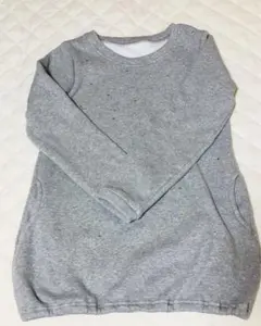 裏起毛スタッズトレーナー