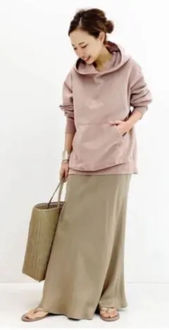 Deuxieme Classe ドゥーズィエムクラス　 パーカー くすみピンク