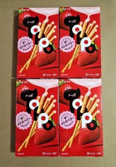 TOPPO　トッポ　ストロベリー　イチゴ　苺チョコレート　お菓子　ポッキー　練乳のサムネイル