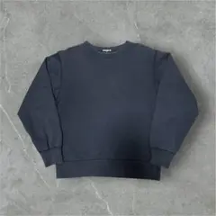 OLD UNIQLO 紺 90s 00s 紺タグ S スウェット 短丈 y2k