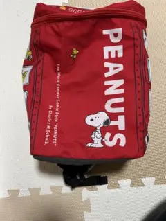 スヌーピー　リュックサックレッド