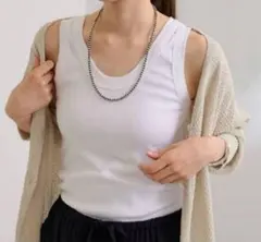 美品　gicipi ジチピVANADIOホワイト タンクトップのサムネイル