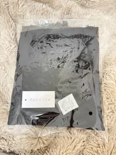 Recolte ダークグレー フリンジスカーフ