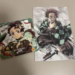 鬼滅の刃 バレンタイン＆ホワイトデーイベント2026 コースター竈門炭治郎 2点