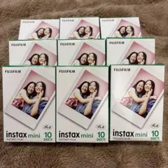 FUJIFILM instax mini インスタントフィルム 10枚×9パック