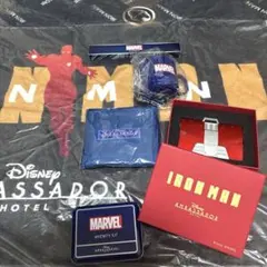 ディズニーアンバサダーホテル　アイアンマン　カードキーケース　アメニティセット