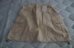 アイボリー ポケット付きスカート