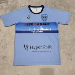 横浜FC　トレーニングシャツ　M　サッカージャンキー　クラウディオパンディアーニのサムネイル