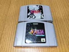 メンテナンス済み　ゼルダの伝説セット　ニンテンドー64 ソフト