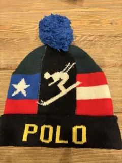 Polo Ralph Lauren スキー選手デザイン ニット帽