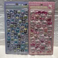 ハピダンブイ・ハローキティ ボンボンドロップシールセット