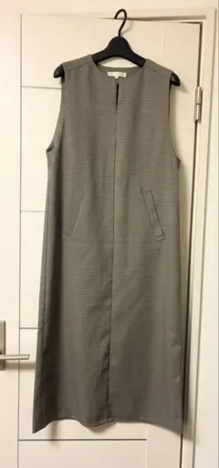 grove ジャンパースカート　千鳥格子　S