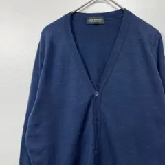 JOHNSMEDLEY ジョンスメドレー　カーディガン ネイビー　Mのサムネイル