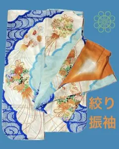 加賀友禅 加賀のれん 花嫁のれん 手描き 鴛鴦 暖簾 正絹 #862 - メルカリ