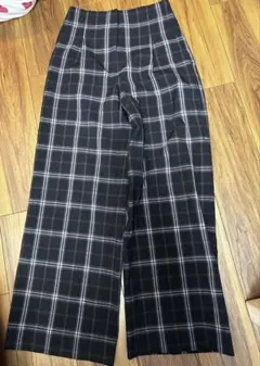 1度着用 プラステ Plst style ウォームリザーブ ワイドパンツ S