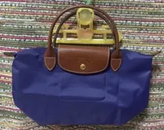 【Longchamp】ロンシャン　ルプリアージュ　Sサイズ（パープル）