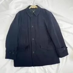 THE SCOTCH HOUSE 中綿 フィールドジャケット トラッド 黒 比翼