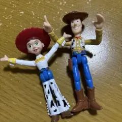 トイストーリー ウッディ ジェシー マクドナルド フィギュア希少