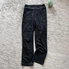 【KOOS】ストレッチパンツ ウエストゴム ナイロン 光沢 総柄 クールカレアンのサムネイル