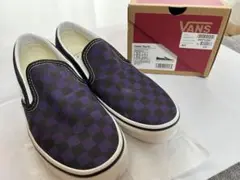 最終【未使用新品】VANS CLASSIC スリッポン 紫 24.5