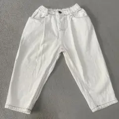 韓国こどもふく Jessyca kids アイボリー コットンパンツ 100cm