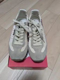 PATRICK スニーカー グレー/ベージュ　38　箱あり