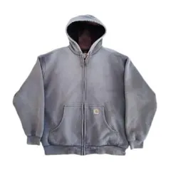Carhartt グレー ジップアップパーカー