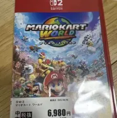Switch2 マリオカートワールド　マリカー　ソフト