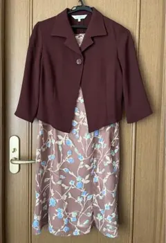 ノースリーブワンピース＋7分袖ジャケット