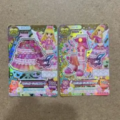 アイカツカード 星宮いちご エンジェリージェミニスカート&シューズ