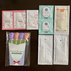 ラブコスメ　スキンケア　サンプルセット　おまけクリップ付のサムネイル