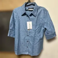 新品未使用タグ付き Salvatore Ferragamoガンチーニ総柄シャツ